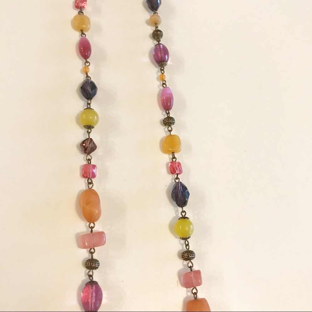 Multicolored Gemstone necklace
